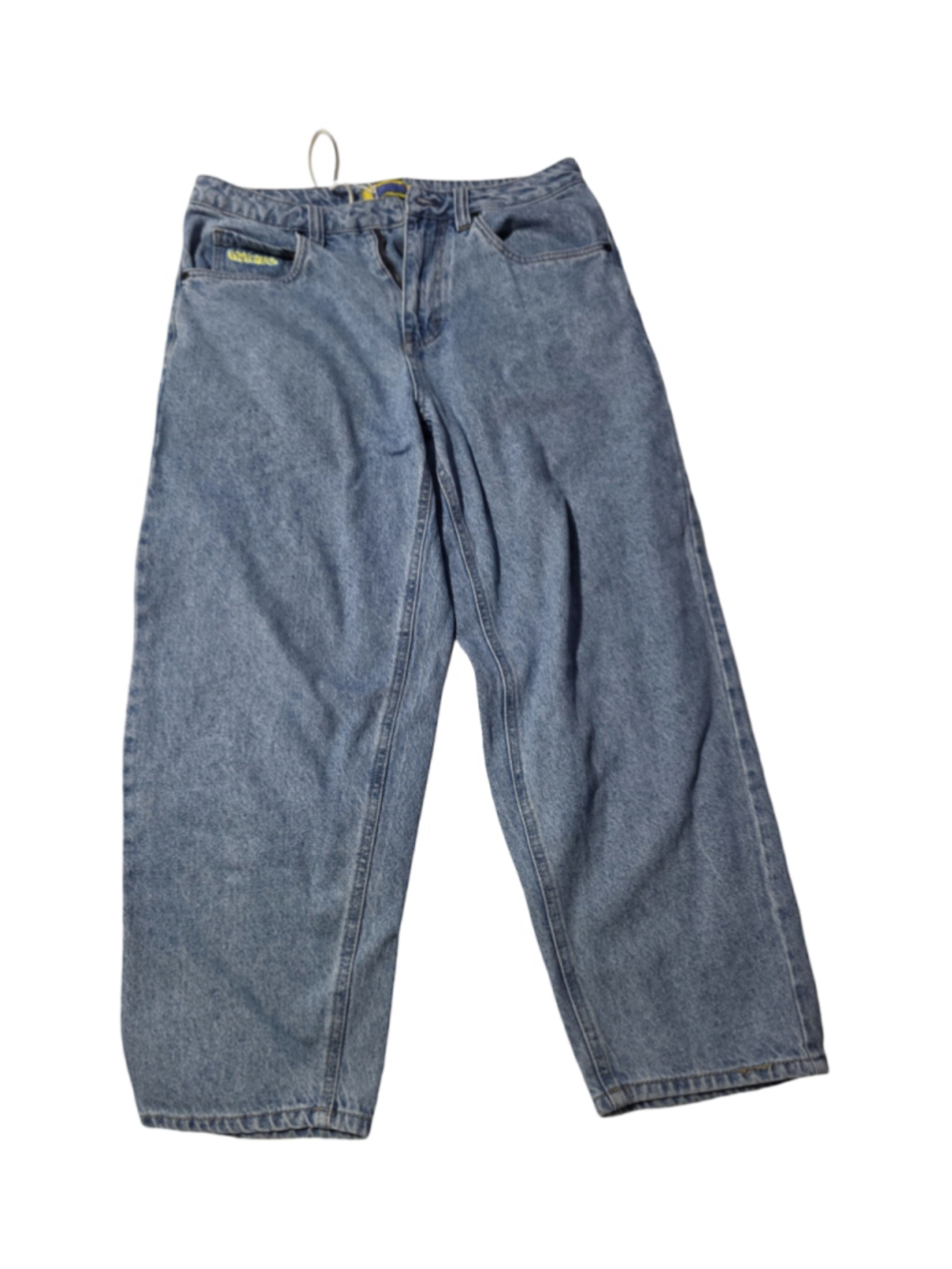 Men's empyre Relaxed Fit Jeans size 28 Blue Yellow